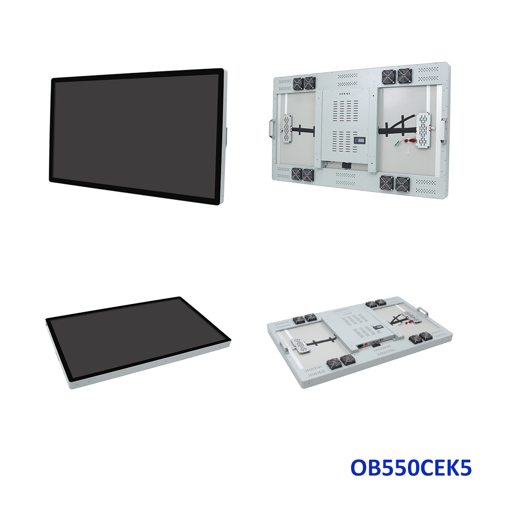 OB550CEK5-2K 55 Inch Open frame touch monitor, outdoor display, high brightness 2000nits